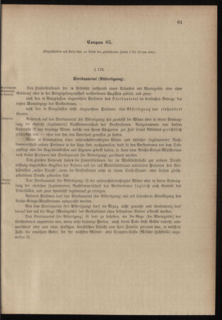 Verordnungsblatt für das Kaiserlich-Königliche Heer 18991111 Seite: 61