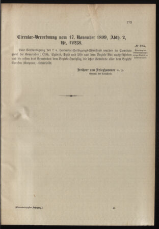 Verordnungsblatt für das Kaiserlich-Königliche Heer 18991121 Seite: 9