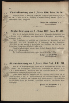 Verordnungsblatt für das Kaiserlich-Königliche Heer 19000215 Seite: 2