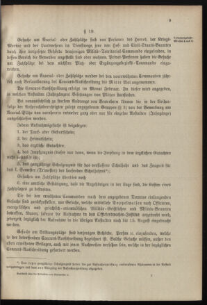 Verordnungsblatt für das Kaiserlich-Königliche Heer 19000215 Seite: 43