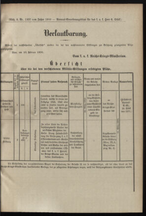 Verordnungsblatt für das Kaiserlich-Königliche Heer 19000215 Seite: 77