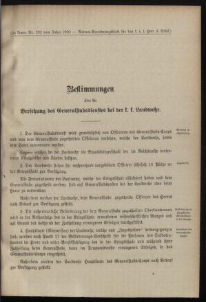 Verordnungsblatt für das Kaiserlich-Königliche Heer 19000312 Seite: 13