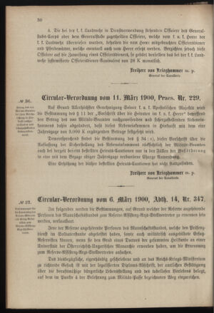 Verordnungsblatt für das Kaiserlich-Königliche Heer 19000312 Seite: 2