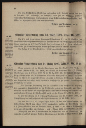 Verordnungsblatt für das Kaiserlich-Königliche Heer 19000329 Seite: 2