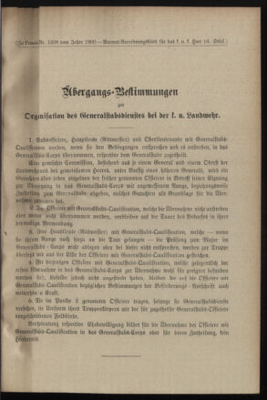 Verordnungsblatt für das Kaiserlich-Königliche Heer 19000418 Seite: 9