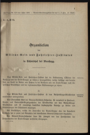 Verordnungsblatt für das Kaiserlich-Königliche Heer 19000425 Seite: 23