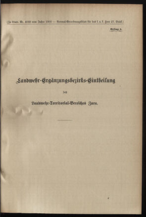 Verordnungsblatt für das Kaiserlich-Königliche Heer 19000811 Seite: 25