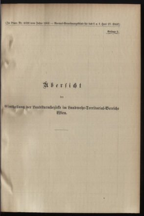 Verordnungsblatt für das Kaiserlich-Königliche Heer 19000811 Seite: 29