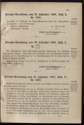 Verordnungsblatt für das Kaiserlich-Königliche Heer 19000928 Seite: 3