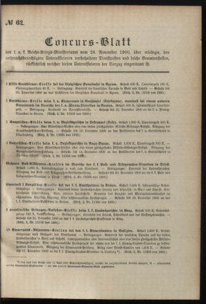 Verordnungsblatt für das Kaiserlich-Königliche Heer 19001128 Seite: 3