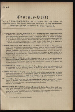 Verordnungsblatt für das Kaiserlich-Königliche Heer 19001214 Seite: 17