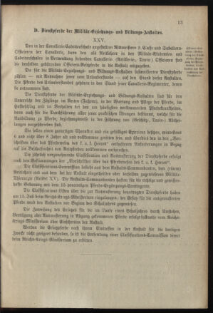 Verordnungsblatt für das Kaiserlich-Königliche Heer 19001221 Seite: 27