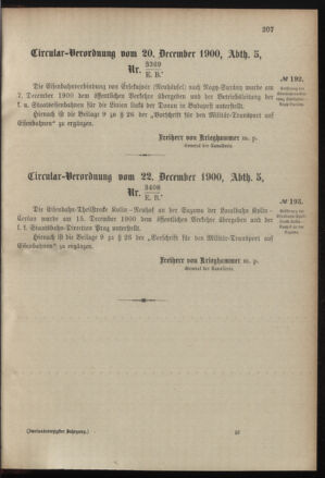 Verordnungsblatt für das Kaiserlich-Königliche Heer 19001228 Seite: 5