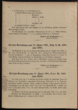 Verordnungsblatt für das Kaiserlich-Königliche Heer 19010126 Seite: 4