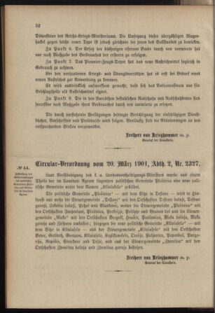 Verordnungsblatt für das Kaiserlich-Königliche Heer 19010328 Seite: 4