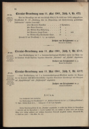 Verordnungsblatt für das Kaiserlich-Königliche Heer 19010515 Seite: 4