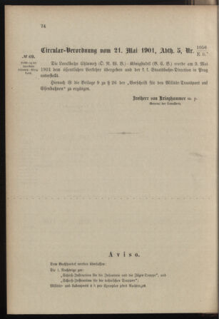 Verordnungsblatt für das Kaiserlich-Königliche Heer 19010529 Seite: 4