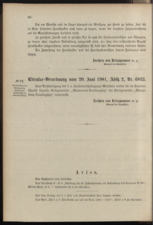 Verordnungsblatt für das Kaiserlich-Königliche Heer 19010622 Seite: 2