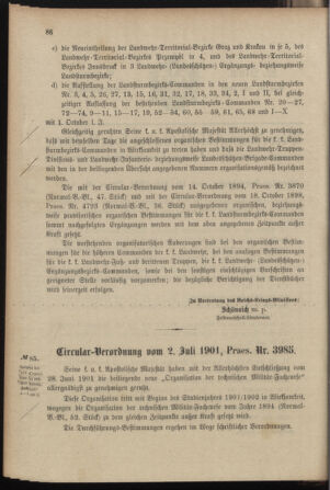 Verordnungsblatt für das Kaiserlich-Königliche Heer 19010720 Seite: 2