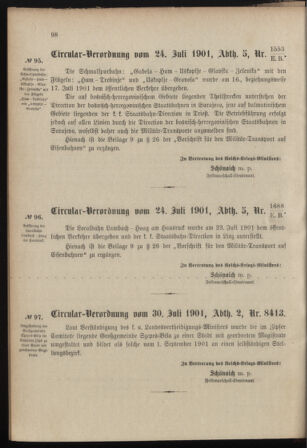 Verordnungsblatt für das Kaiserlich-Königliche Heer 19010810 Seite: 2