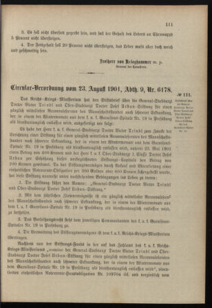 Verordnungsblatt für das Kaiserlich-Königliche Heer 19010828 Seite: 7