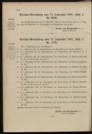 Verordnungsblatt für das Kaiserlich-Königliche Heer 19010921 Seite: 2