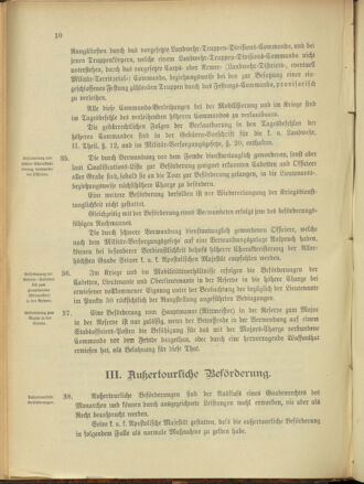 Verordnungsblatt für das Kaiserlich-Königliche Heer 19011010 Seite: 18