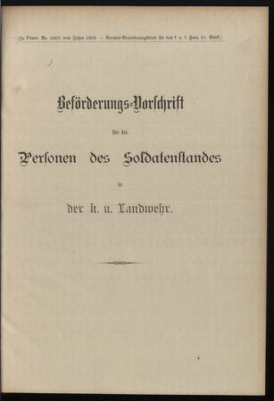 Verordnungsblatt für das Kaiserlich-Königliche Heer 19011010 Seite: 5