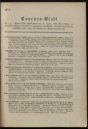 Verordnungsblatt für das Kaiserlich-Königliche Heer 19020117 Seite: 7