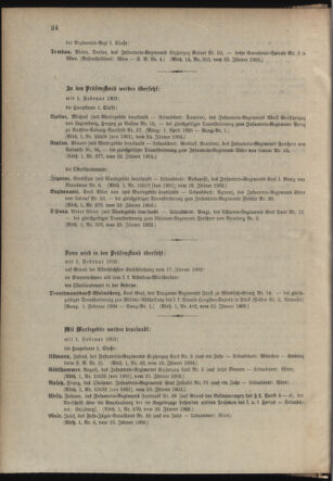 Verordnungsblatt für das Kaiserlich-Königliche Heer 19020128 Seite: 18