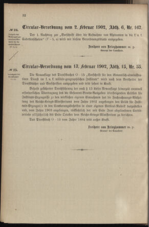 Verordnungsblatt für das Kaiserlich-Königliche Heer 19020218 Seite: 2