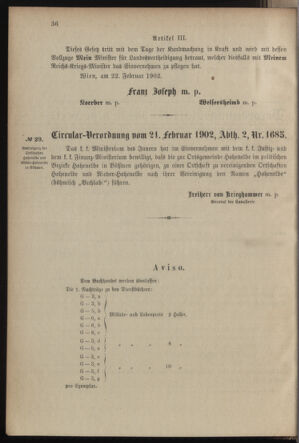 Verordnungsblatt für das Kaiserlich-Königliche Heer 19020228 Seite: 6