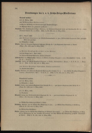 Verordnungsblatt für das Kaiserlich-Königliche Heer 19020320 Seite: 8