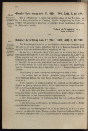 Verordnungsblatt für das Kaiserlich-Königliche Heer 19020328 Seite: 2