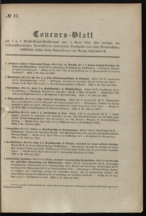 Verordnungsblatt für das Kaiserlich-Königliche Heer 19020405 Seite: 5