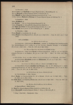 Verordnungsblatt für das Kaiserlich-Königliche Heer 19020422 Seite: 8