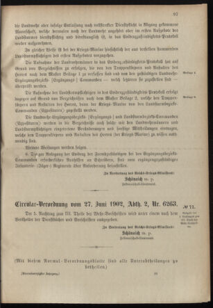 Verordnungsblatt für das Kaiserlich-Königliche Heer 19020701 Seite: 9