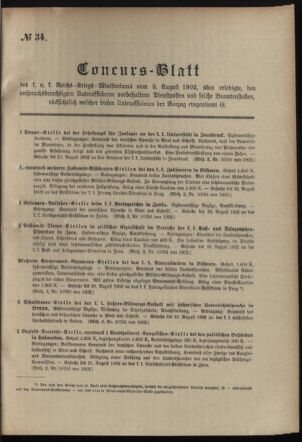 Verordnungsblatt für das Kaiserlich-Königliche Heer 19020805 Seite: 7