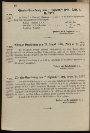 Verordnungsblatt für das Kaiserlich-Königliche Heer 19020910 Seite: 2