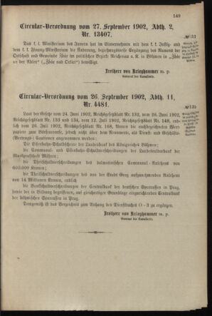 Verordnungsblatt für das Kaiserlich-Königliche Heer 19021002 Seite: 3