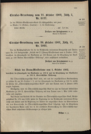 Verordnungsblatt für das Kaiserlich-Königliche Heer 19021025 Seite: 3