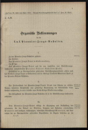 Verordnungsblatt für das Kaiserlich-Königliche Heer 19021114 Seite: 19