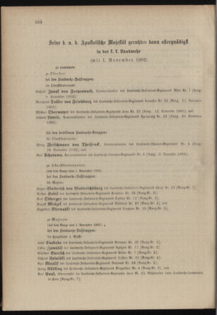 Verordnungsblatt für das Kaiserlich-Königliche Heer 19021120 Seite: 12