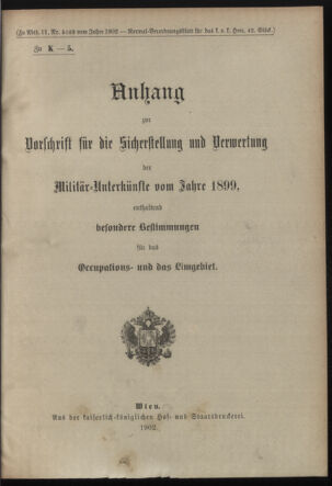 Verordnungsblatt für das Kaiserlich-Königliche Heer 19021128 Seite: 5