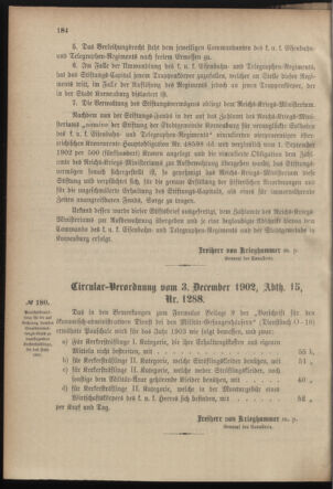 Verordnungsblatt für das Kaiserlich-Königliche Heer 19021206 Seite: 2