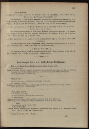 Verordnungsblatt für das Kaiserlich-Königliche Heer 19021214 Seite: 11