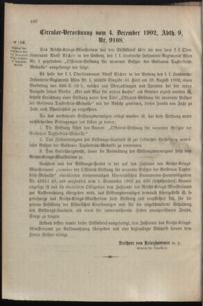 Verordnungsblatt für das Kaiserlich-Königliche Heer 19021214 Seite: 4