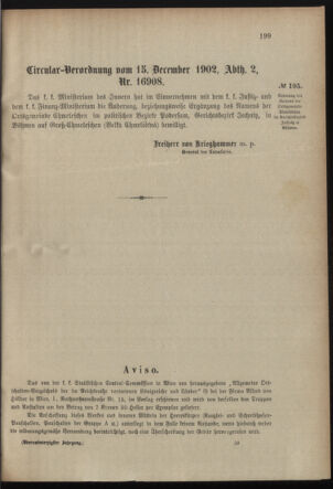 Verordnungsblatt für das Kaiserlich-Königliche Heer 19021219 Seite: 9