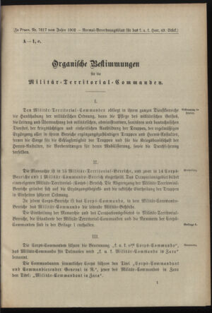 Verordnungsblatt für das Kaiserlich-Königliche Heer 19021231 Seite: 39