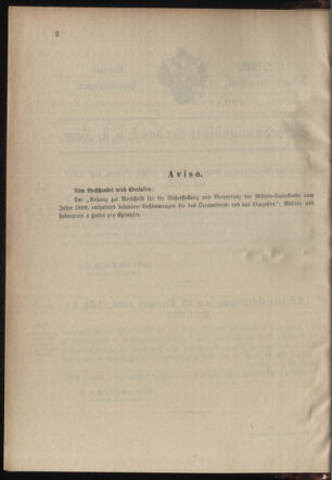 Verordnungsblatt für das Kaiserlich-Königliche Heer 19030109 Seite: 2